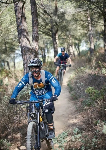 E-mountain bike circuit at Força Réal - Perpignan Expériences