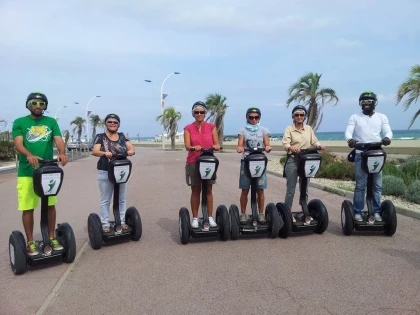 Jeux de piste à Canet-en-roussillon en gyropode - Perpignan Expériences