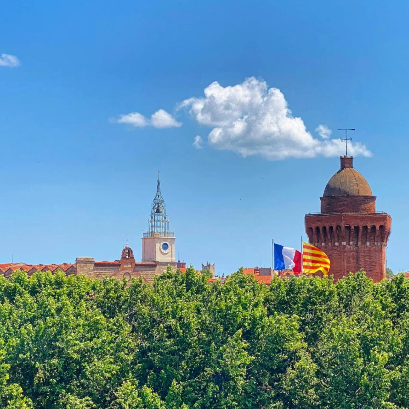 terrasse vue castillet