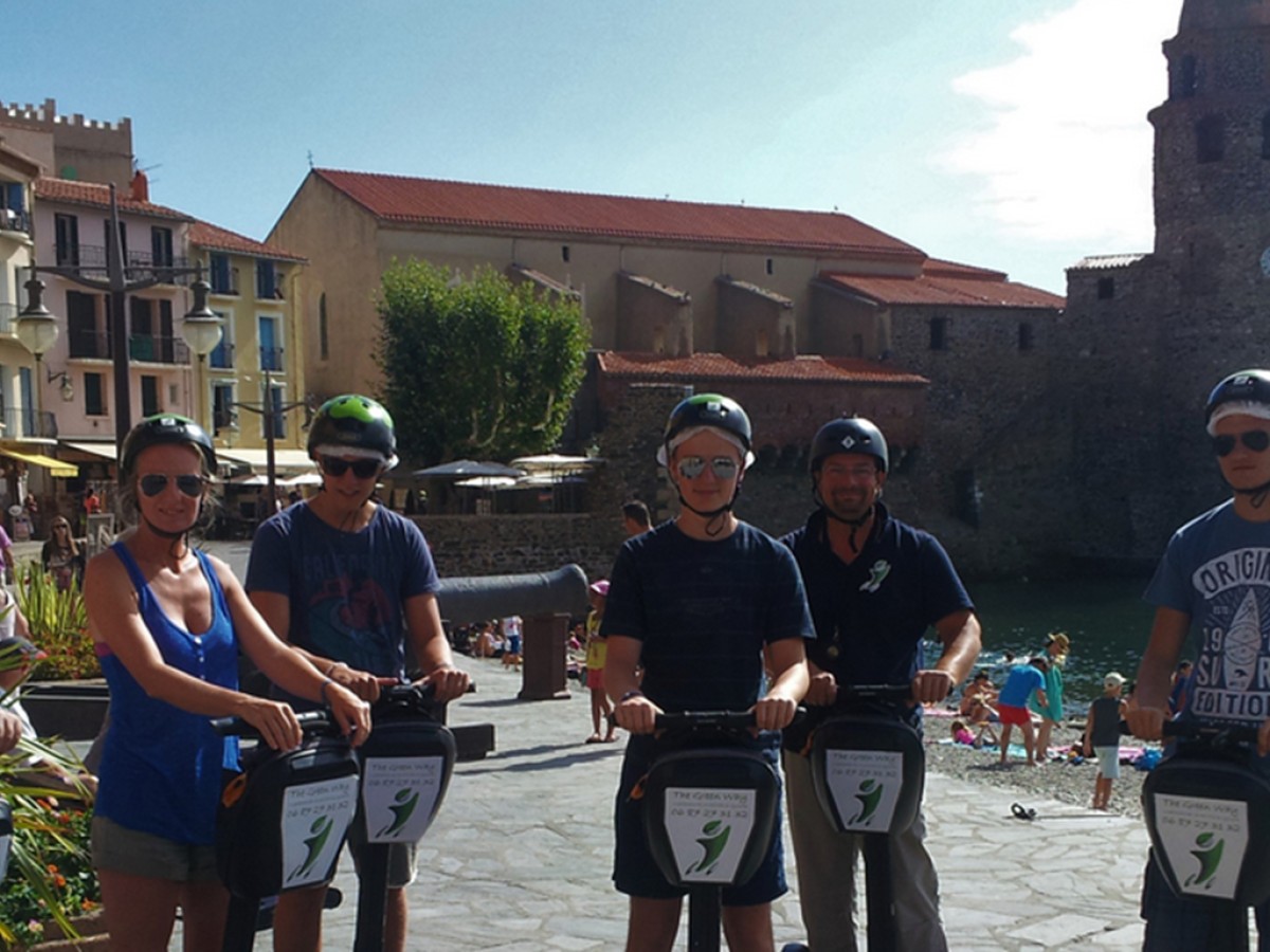 Balade à Collioure en gyropode - Perpignan Expériences
