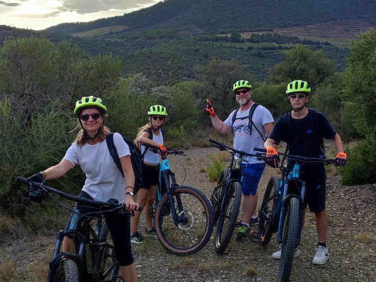 E-mountain bike circuit – Força Réal sunset - Perpignan Expériences