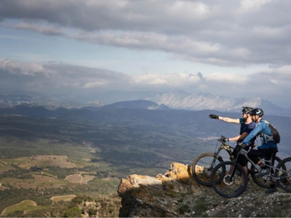 E-mountain bike circuit at Força Réal - Perpignan Expériences