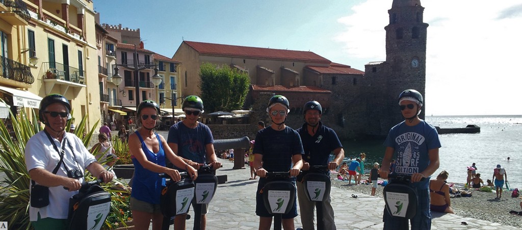 Balade à Collioure en gyropode - Perpignan Expériences