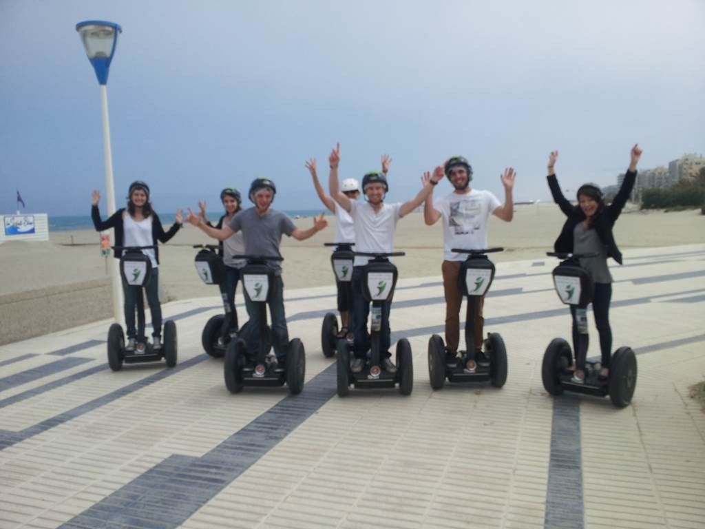 Jeux de piste à Canet-en-roussillon en gyropode - Perpignan Expériences